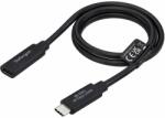 StarTech USB 4.0 Type C Hosszabbító Fekete 60cm USB440GCMCF2F (USB440GCMCF2F)