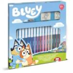Kensho Bluey: Nyomda készlet filctollakkal - 18 darabos (MUL-86120) (MUL-86120)