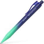 Faber-Castell Daily Flow nyomógombos golyóstoll, Kék/türkiz, XB (FC140681)
