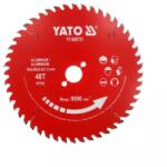 TOYA YT-608751 PTFE bevonatú keményfémlapkás körfűrészlap alumíniumhoz, 165x20 mm, 48 fogú (YT-608751) - fetis