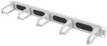 Lanberg Panou management cabluri cu perie rack 19" LANBERG AK-1203-S 5 inele tip B 1U gri (AK-1203-S)