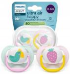 Philips Philips Avent, Ultra Air, suzeta ortodontica, 0-6 luni, 2 buc - smyk - 36,49 RON