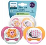 Philips Philips Avent, Ultra Air, suzeta ortodontica, 6-18 luni, 2 buc - smyk - 36,49 RON