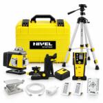 Nivel System SET Nivelă Laser 4D Nivel System CL4R LCD, Roșu, 4x360° + Trepied SJJ-M1 EX + Senzor CLS-5 (5908263353978M1EXCLS5)