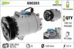 VALEO 690203 - Compresor, climatizare - Compresor AC OPEL ASTRA J. ASTRA J GTC. MERIVA B. ZAFIRA C 1.4 - 1.4LPG 12.09 - - VALEO-690203 (VALEO690203)