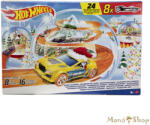 Mattel : Advent Calendar - Adventi kalendárium kisautókkal és kiegészítőkkel (HTG00)
