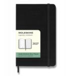 Moleskine Napló 2027 S (A6) Hetilap Keménytáblás Fekete (8056999279578)