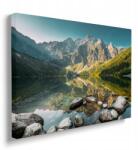 BELATONI Vászonkép Tengerszem táj Tátra hegyi tó 40x30 cm (Morskie Oko)