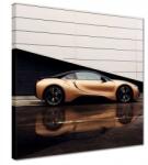 ZeSmakiem Vászonkép 30x30 Arany Bmw Autó (H8569M_PC1AI_30x30cm)
