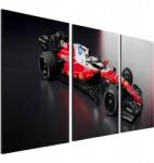 BELATONI Lewis Hamilton Ferrari háromrészes falikép, ultrakönnyű, 40x90 cm (Lewis Hamilton Ferrari 2026)