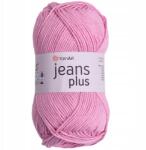 YARNART Jeans Plus 36 rózsaszín Fonal Amigurumi kabalafiguráknak (8681338513060)