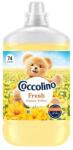 Coccolino Fresh öblítő Happy Yellow - 74 mosás 1702ml - ecobond