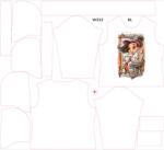 Takoy Szabásmintás panel XL női pulóverhez funkcionális szabadidőanyagból fitneszrajongó
