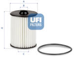 UFI 25.228. 00 OLajSZŰRŐ Fiat Ducato 14> 21> 2.2 Jtd