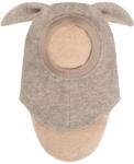 HUTTEliHUT Cagulă dublată lână merinos fiartă Huttelihut - Bunny Camel Melange - scutecila - 239,00 RON