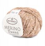 Stenli Fonal Stenli Merino Tweed 51002 meleg barna (048734)