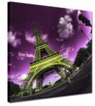 ZeSmakiem Vászonkép 30x30 Lila Eiffel égbolt (H1127Z_PC1AI_30x30cm)
