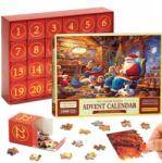  Adventi Naptár Öko Karácsonyi Puzzle