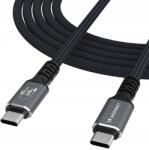 Wozinsky Thunderbolt 4 Usb-c kábel 240W 4K 1m fekete (5907769376740)
