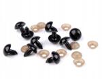 Stoklasa Szemek kabalafigurákhoz 16 mm fekete 10 db (890107_249665_134769)