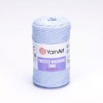YARNART Zsinór YarnArt Twisted Macrame 3mm 760 kék