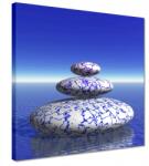 ZeSmakiem Vászonkép 30x30 Zen kövek (H1832Z_PC1AI_30x30cm)