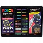 uni Groovy Colours dekormarker készlet 20db fémdobozban (213443)