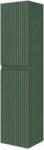 Fluminia Dulap baie 32x32xH130 cm Fluminia Pisa, verde (verde italia), front riflat (CU335-VI-C)