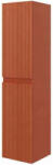 Fluminia Dulap baie 32x32xH130 cm Fluminia Pisa, maro (mattone), front riflat (CU335-MA-C)