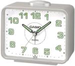 Casio TQ-218-8EF analóg ébresztőóra szürke tok fehér számlappal