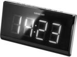 Sencor SRC 340 kivetítős rádiós ébresztőóra fehér LED kijelzővel