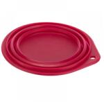 TRIXIE Castron de Voiaj, Pliabil, Silicon, Diverse Culori, 14 cm/0.5 l