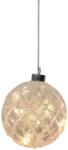 BOLTZE Home Diamond S LED gömbdísz 12 cm átlátszó - arany