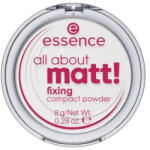 Essence Cosmetics All About Matt! Polvos Compactos Fijadores 8g