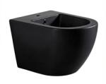 Erga Lily, fali bidé 490x360x320 mm, matt fekete, ERG-V03-LILY-BD-BK (ERG-V03-LILY-BD-BK)
