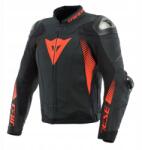 Dainese Bőrkabát Dainese Speed 4 Matt Fekete/Piros fluo 50