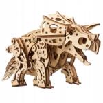 UGears Triceratops fából készült mechanikus 3D összecsukható modell (70211)