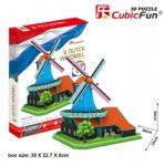 CubicFun 3D Puzzle Holland Szélmalom XL (20219)