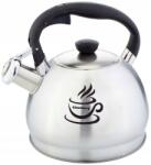Klausberg Vízforraló Síppal 2, 8L Acél Thermo Minta Színt Vált A Tea (KB-7044)