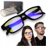 EVI Számítógépes szemüveg Blokkoló Kék Fény Nerdy Téglalap Alakú Fekete (SHP-760)