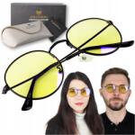 EVI Számítógépes szemüveg Blokkoló Kék Fény Aviator Távirányító Fekete (SHP-754)