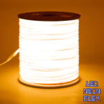 GloboStar Rezistent la apă Bandă LED 220V Alb Cald Lumină 1m Neon Flex cu Sursă de alimentare 70596 (70596)