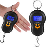 Ruhhy Cantar digital cu carlig Ruhhy 50 kg, portabil, cu ecran LCD iluminat (18570) Cantar baie
