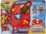 Hasbro Set Marvel Iron Man cu Iron Jet si armura gigantica, Hasbro (G1994) Figurina