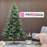 Sersimo Brad artificial 3D Sersimo Viena Verde, 250 cm, aspect realist, suport metalic (U-Viena-Green-250)