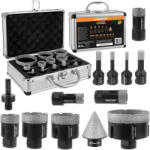 Bigstren Set 13 carote diamantate Bigstren pentru gresie, granit si beton (18775)