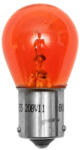  Set 10 becuri auto PY21W BAU15S asimetrice 12V 21W lumina galbena (290926-1)