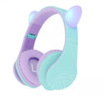 PowerLocus P2 Kids Cat teal-purple Casti