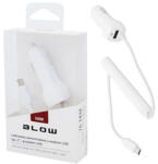 BLOW Incarcator Auto Blow, 75-743 USB 5V 2.1A, alb (75-743)