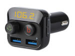 BLOW Modulator FM auto, Blow, Bluetooth, 2 x USB, Negru